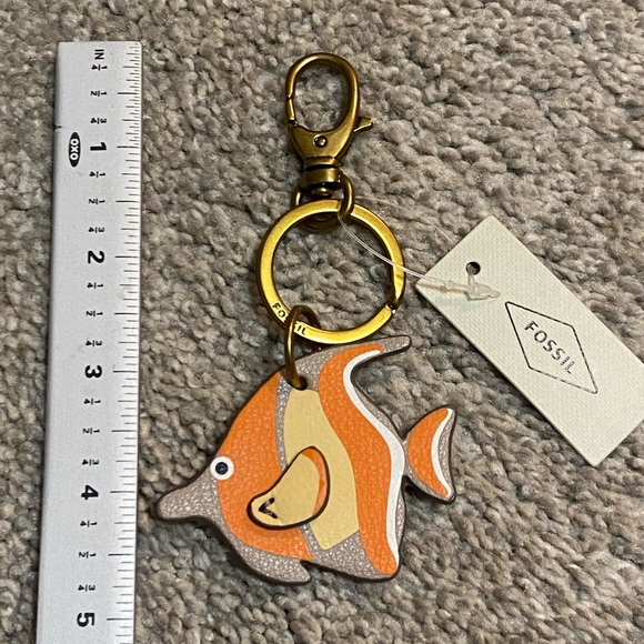 Fossil Tropical Fish Bag Charm Fob - Picture 2 of 7